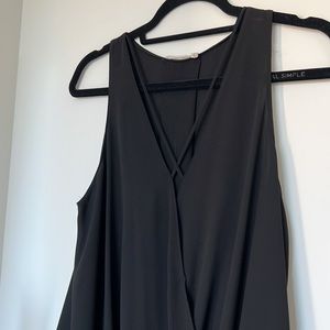 Black Blouse Tank